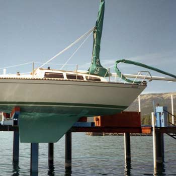 sailboat lifts by Williamson Boat Lift - The Rolls Royce of boat lifts 